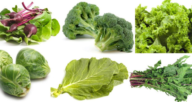 Листните и зелени зеленчуци, като броколи, зеле, мащерка, карфиол са богати на Витамин К.